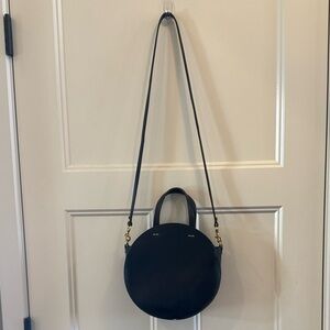 Clare V round leather bag